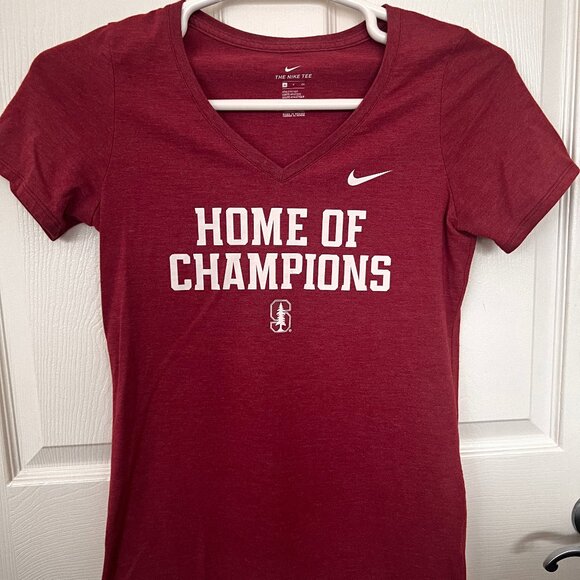 Stanford V Neck T-Shirt - Picture 1 of 3